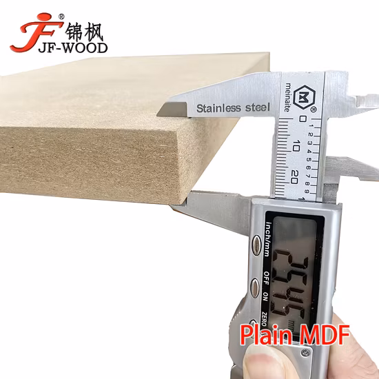 Medium Density Fiberboard High Moisture Resistance Raw Plain MDF