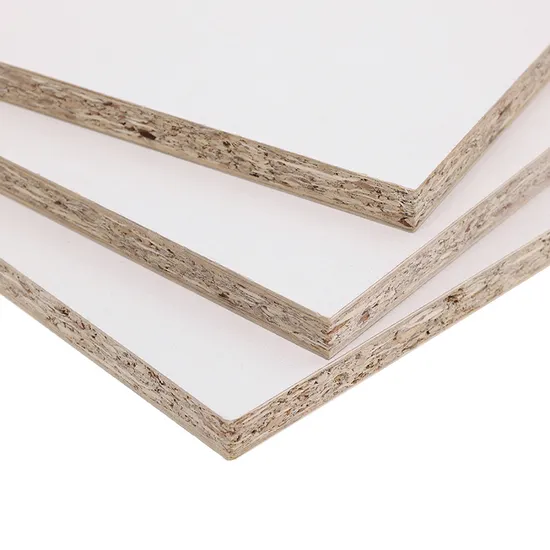 Proveedor de China 1220*2440*9/12/15/18 mm Tablero de partículas de melamina impermeable