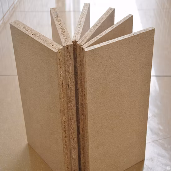 Tablero de partículas de melamina de grado E0 de alta calidad para material de muebles