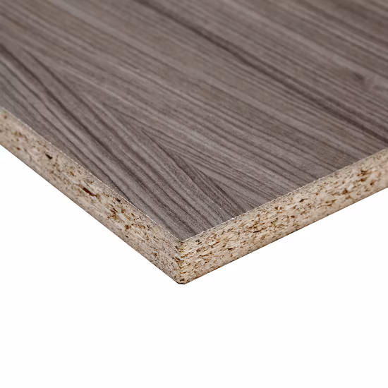 Aglomerado de tableros de partículas de melamina de 18 mm para gabinetes y muebles para el hogar